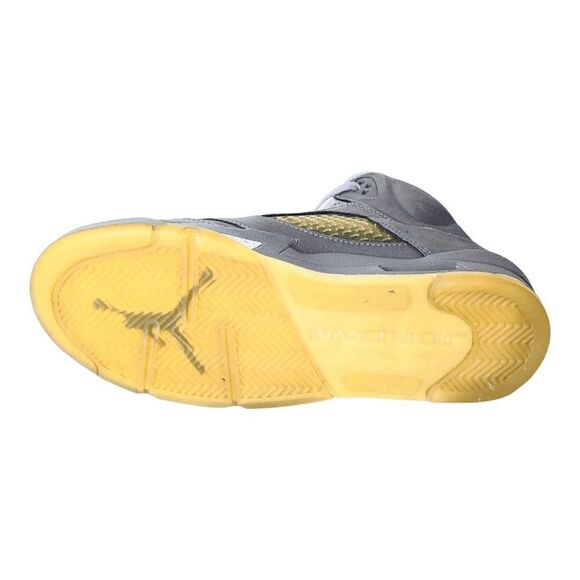 NIKE Air Jordan 5 Retro 'Wolf Grey' GS Sneakers Size 5.5Y - Picture 8 of 9